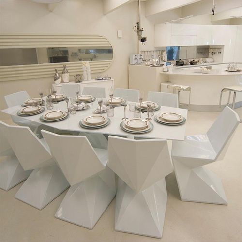 菱形玻璃钢休闲椅