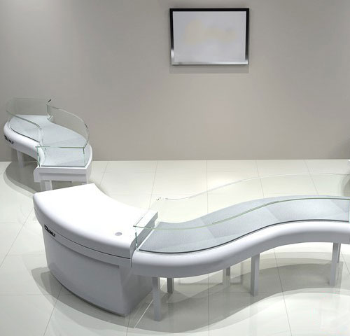 商场专卖店玻璃钢展柜