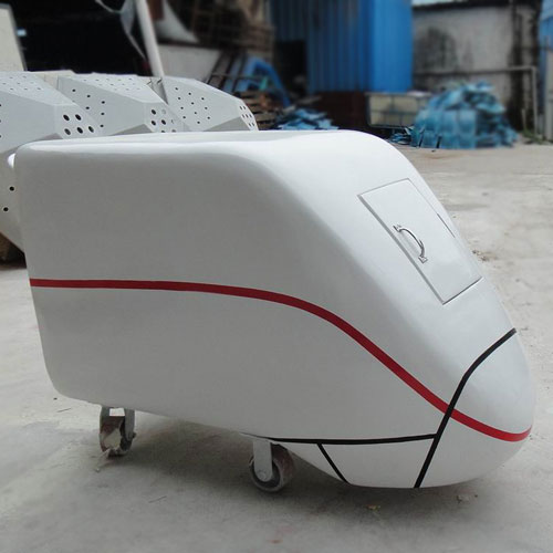 玻璃钢送餐车 玻璃钢送餐车