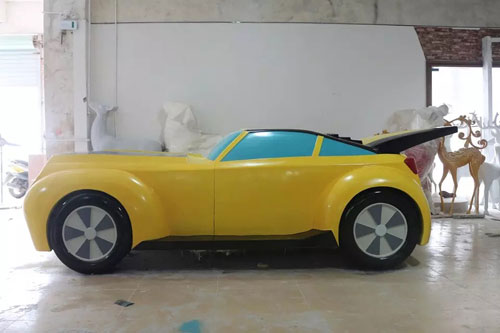 时尚跑车玻璃钢车壳