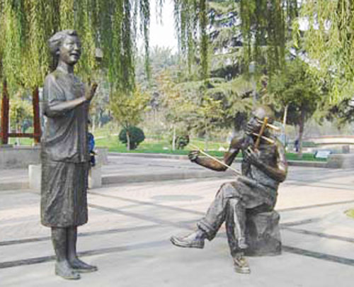 城市雕塑体现城市文化内涵