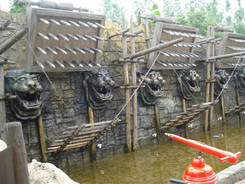 景区装饰玻璃钢浮雕