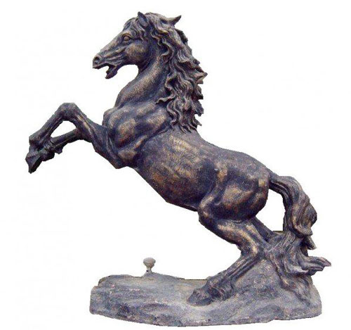 铜艺马雕塑