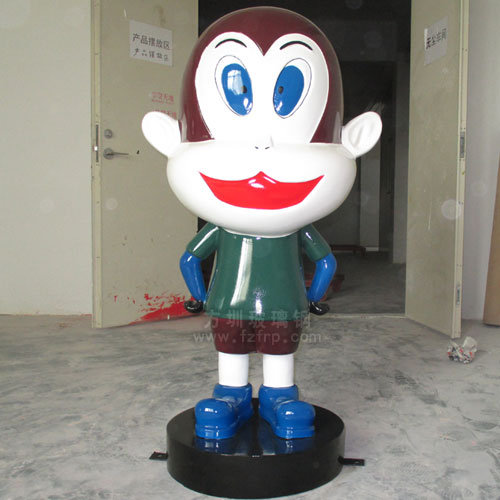 玻璃钢猴子动物雕塑