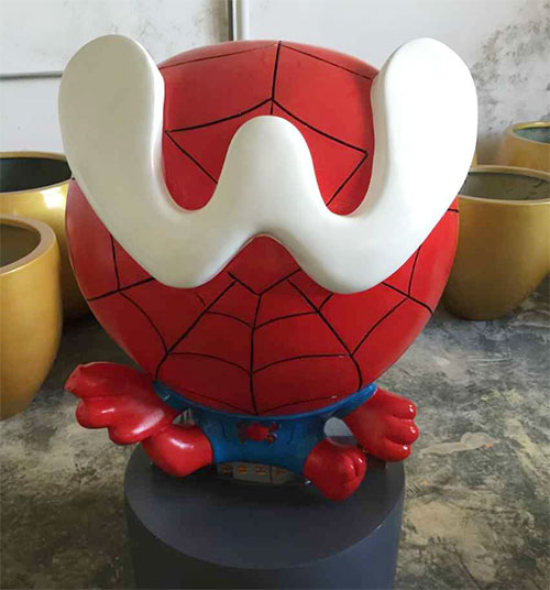 玻璃钢小公仔雕塑