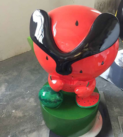 玻璃钢摆饰公仔雕塑