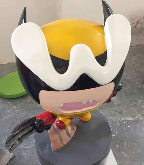 玻璃钢雕塑的设计构造