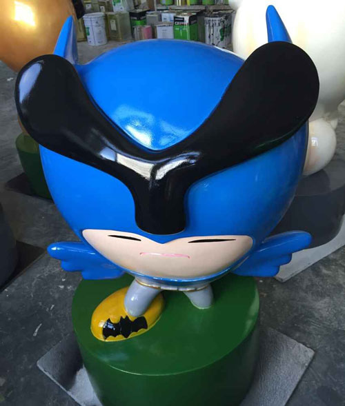 玻璃钢卡通摆件雕塑