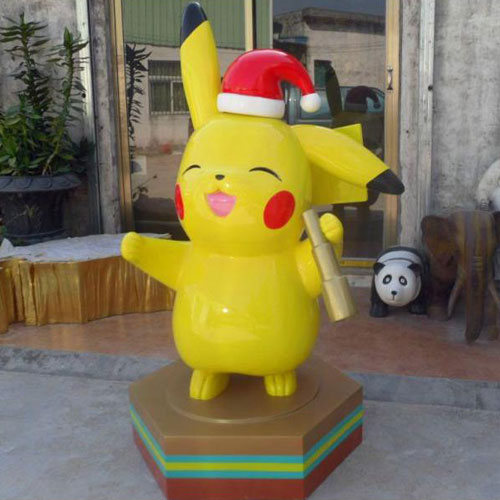 玻璃钢卡通公仔雕塑 玻璃钢卡通公仔雕塑