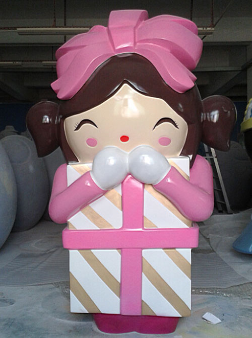 玻璃钢卡通雕塑的制作