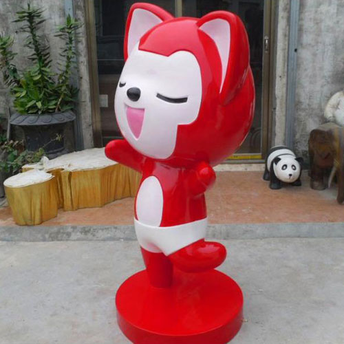 网络购买玻璃钢雕塑潮流