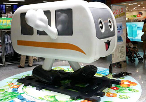 深圳玻璃钢卡通模型雕塑