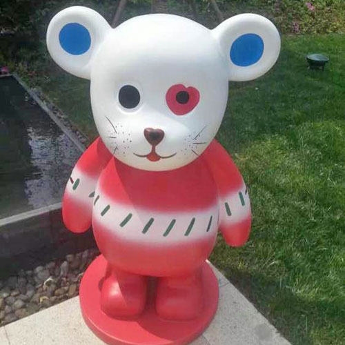 玻璃钢动漫公仔雕塑