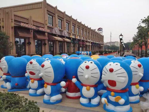 玻璃钢彩绘雕塑小知识