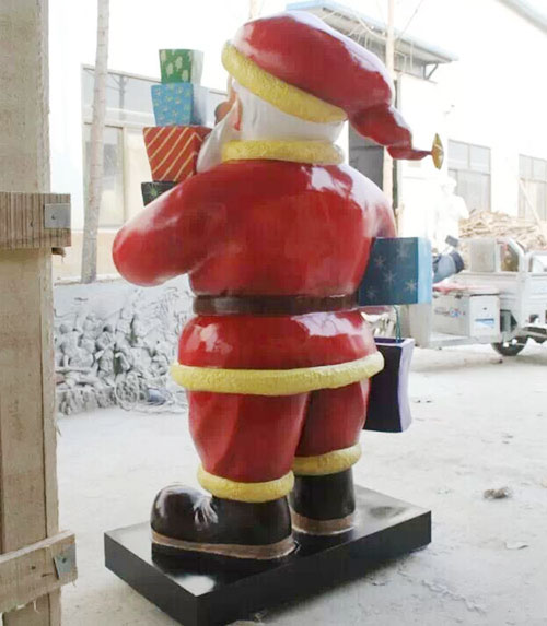 玻璃钢圣诞老人雕塑