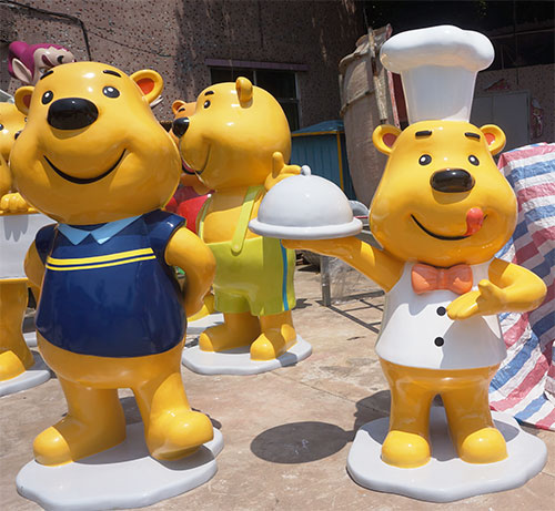 玻璃钢雕塑的保养方法