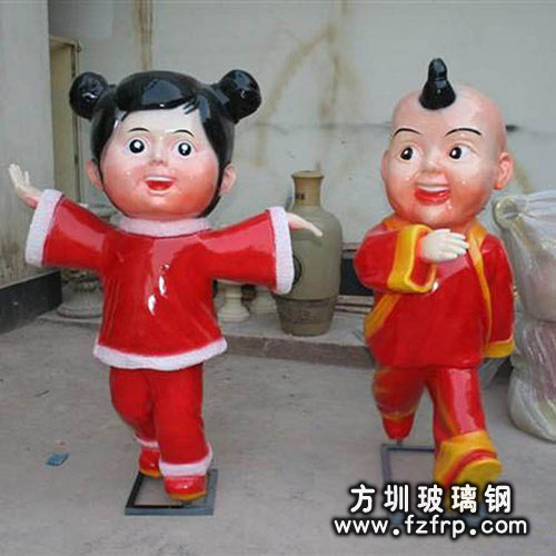 玻璃钢人物雕塑