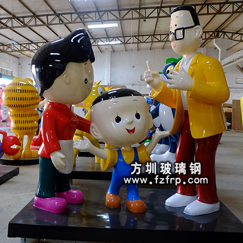 玻璃钢人物雕塑