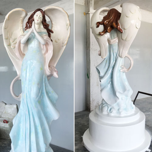 玻璃钢人物雕塑工艺流程