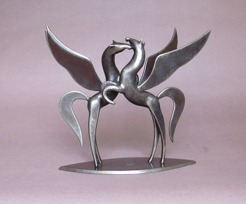 铁艺天马装饰摆件