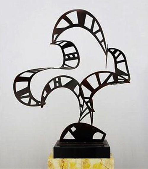 铁艺几何装饰摆件