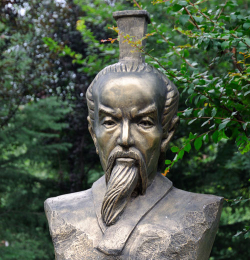 名人玻璃钢肖像雕塑